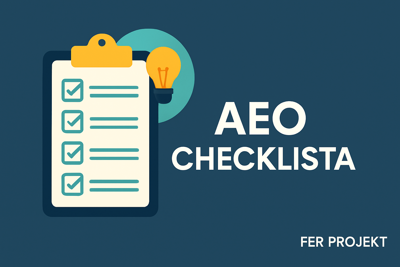 AEO checklista